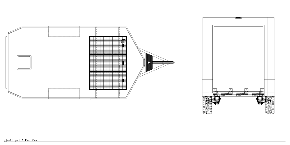 Roof & Rear Plan