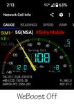 WeBoost Off, Signal Strength Inside CTC