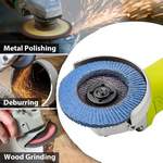 Flapper Wheel to Cleanup the Work